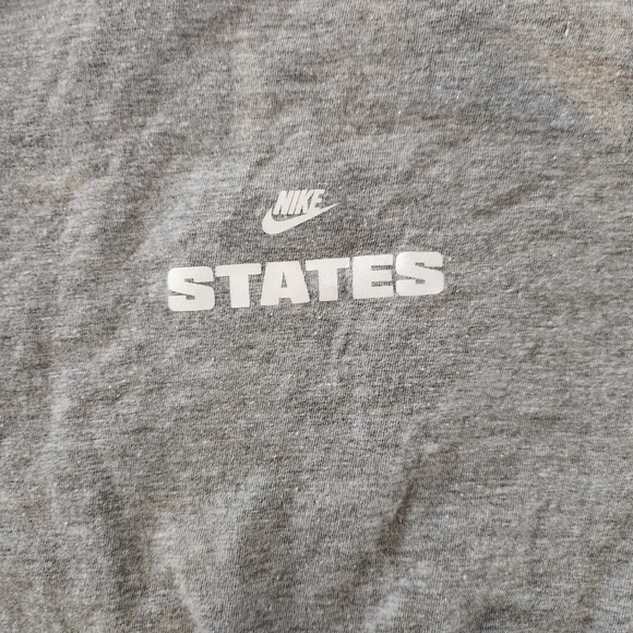 Nike U.S.Womens Cropped Long- Sleeve T- Shirt Size L - Picture 2 of 9